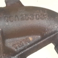 Колектор випускний 1,6 akl Audi A3 8L (1996-2003) 06A253033H