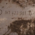 Захист тепловий кермової рейки Audi A3 8L (1996-2003) 1K1423981G