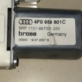 Склопідйомник  задній лівий електричний 6 пінів Audi A6 C6 (2004-2011) 4F0959801C