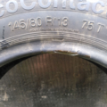 Автошина Continental ContiEcoContact EP 145 /80 R13 75T Літо 3мм Вживаний
