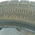 Автошина Continental ContiEcoContact EP 175 /55 R15 77T Літо 5мм Вживаний