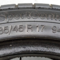 Автошина Continental ContiSportContact 235 /45 R17 94Y Літо 3мм Вживаний