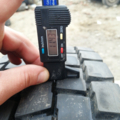 Автошина Continental LS45 245 /75 R17.5 M  11мм Вживаний