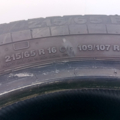 Автошина Continental VancoFourSeason 2 215 /65 R16C  Зимова 6мм Вживаний