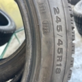Автошина Dunlop Winter Sport 5 245 /45 R18 100V Зимова 8мм Вживаний