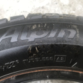 Автошина Michelin Alpin A2 185 /65 R15 88 Зимова 6мм Вживаний