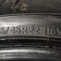 Автошина  Proxes S/T 305 /45 R22 118V Літо 5мм Вживаний
