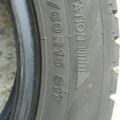 Автошина Yokohama Winter T F601 175 /60 R15 81T Зимова 4мм Вживаний