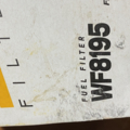 фільтр палива; фільтр тонкого очищення палива; фільтр-відстійник палива грубої очистки; фільтр паливний Citroen C5   Break   (DE)   01-04  WF8195 Нове Citroen C5   Break   (DE)   01-04 WF8195
