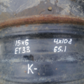 Диск R15 6J 4*108  ET33 DIA65.1 - Стальний,Вживаний 8962391  Renault