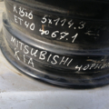 Диск R15 6J 5*114.3  ET40 DIA67.1 - Стальний,Новий