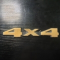 Наклейка 4x4 Jeep Cherokee KK (2008-2013) 4X4
