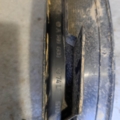Накладка порога задня ліва mercedes a-class 169 Mercedes-Benz A-Class W169 (2004-2012) A1696800974