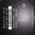 Блок управління 2038202185 Mercedes-Benz C-Class W203 (2000-2007) A2038206526