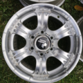 Диск R15 7J 6*139.7  ET DIA110.1 - Литий,Новий  203SM Toyota Nissan
