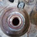 Цапфа передня права Nissan X-Trail T30 (2001-2007) 400148H300