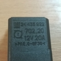 реле повороту Opel Vectra C (2002-2008) 24435922