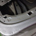 Передня права дверка ( дефект вм'ятини і подряпини ) Renault Scenic II (2003-2009) 7751477220