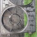 Дифузор (кожух) радіатора охолодження Volkswagen Caddy III (2004-2015),Touran I (2003-2010) 1K0121207J