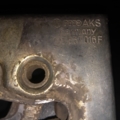 Замок двери передней правой Volkswagen Golf II 1983-1992 171837016F
