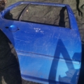 Двері задні праві Volkswagen Golf IV (1997-2006) 1J6833056F
