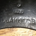 OBUDOWA ROZRZDU VW GOLF 1,6 98-14 Volkswagen Golf IV (1997-2006) 06A109175B