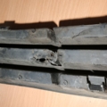 Решітка бампера права Volkswagen Golf IV (1997-2006) 1J0853666D