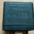 блок управління вентилятором; реле вентилятора Volkswagen Passat B5 (1996-2005) 431951253H
