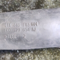 Патрубок інтеркулера Volkswagen Passat B6 (2005-2010) 1K0129654AJ