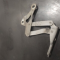 Петля капота права ford galaxy Volkswagen Sharan I (1995-2010) 7M0823302K