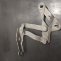 Петля капота права ford galaxy Volkswagen Sharan I (1995-2010) 7M0823302K
