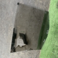 Скло дверки заднє ліве Volkswagen Touran I (2003-2010) 1T0845025F