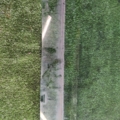 Скло переднє ліве 2004 рік Volkswagen Touran I (2003-2010) 1T0845201D