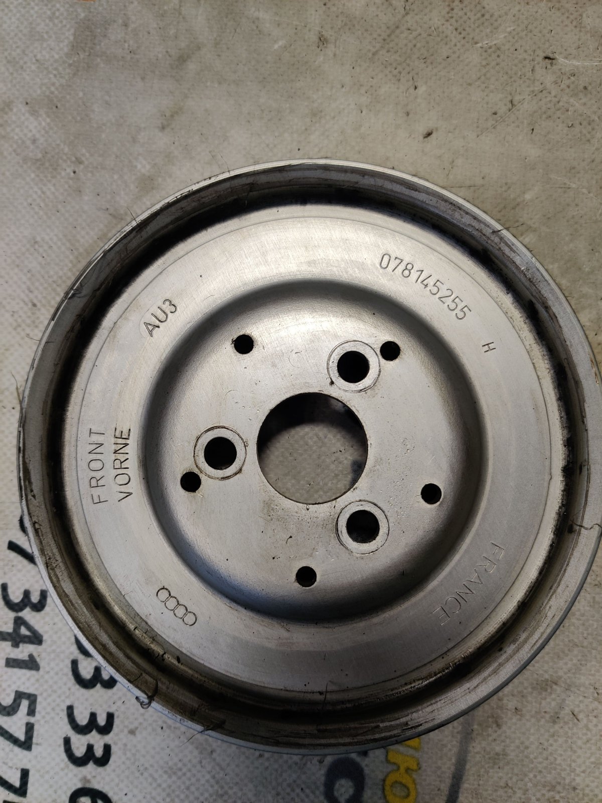 Шкив насоса гур Audi A6 C5 (1997-2004) 078145255H