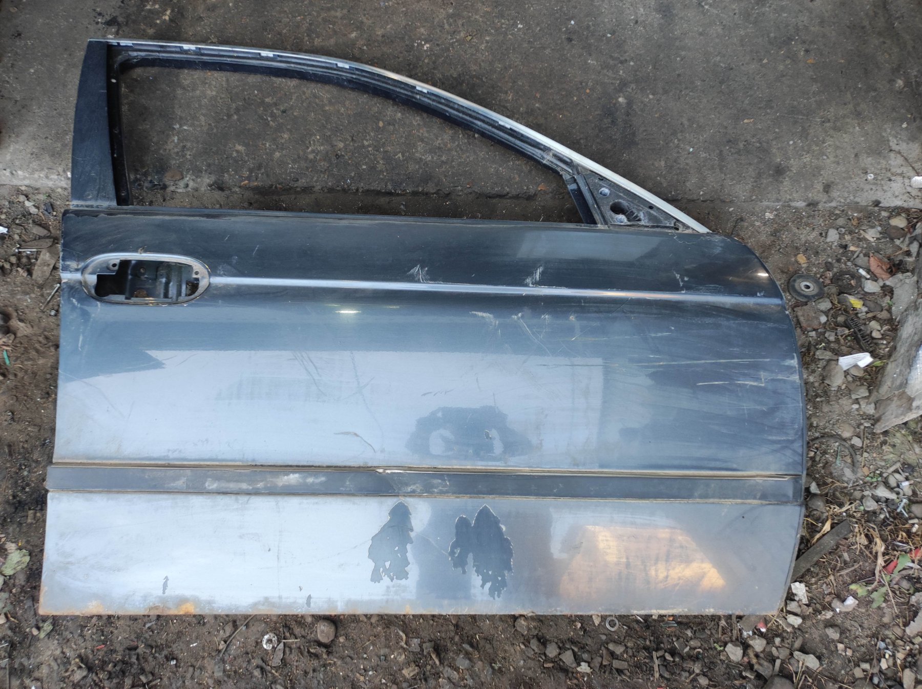 двері (передні кабіни в зборі; Двері передні, праві; Пасажирські передні двері) BMW 5 Series E39 (1995-2003) 41518216818