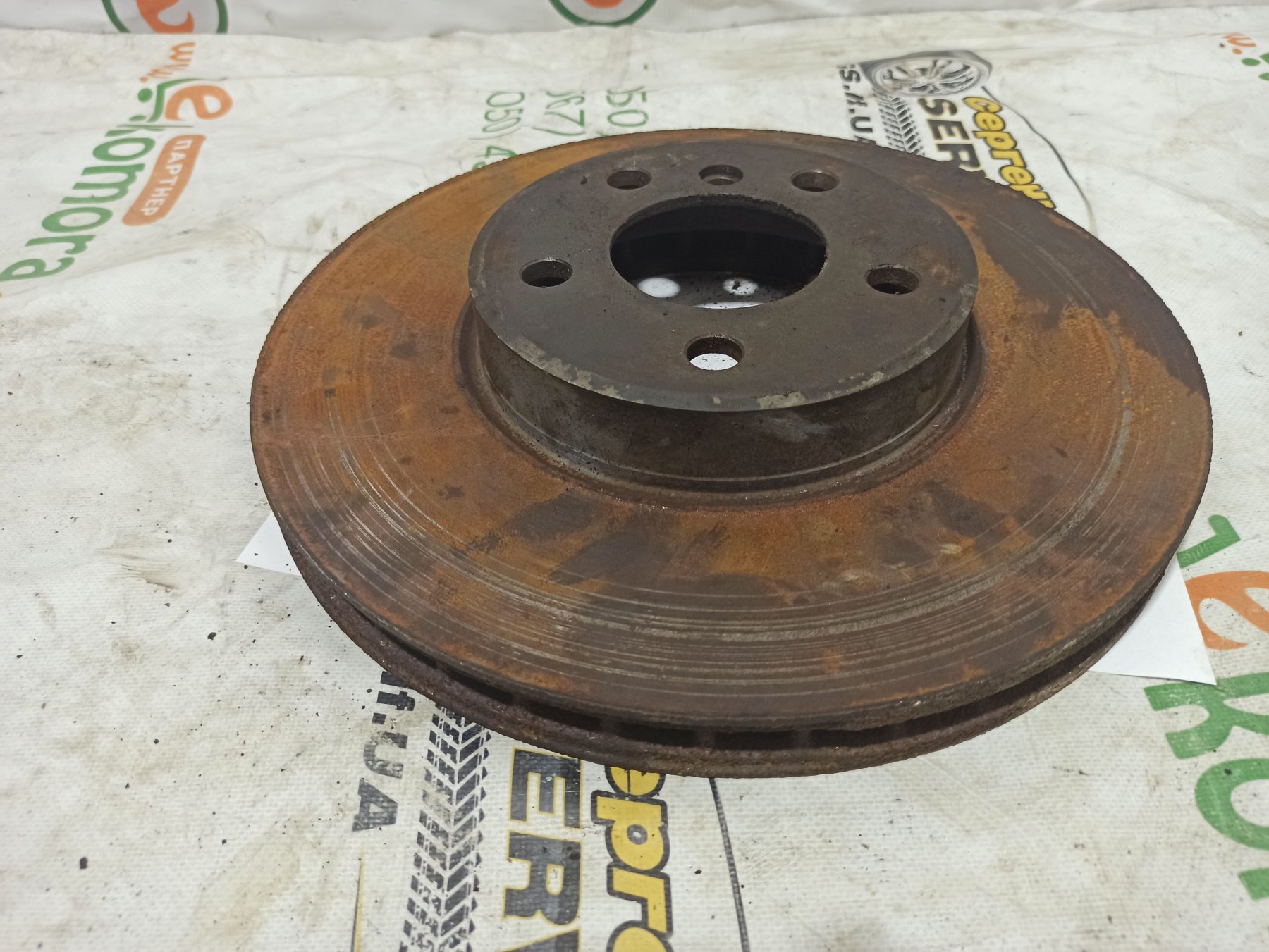 гальмо дискове переднє; ротор гальмівний; диск гальмівний передній BMW X5 E53 (1999-2006) 34116859679