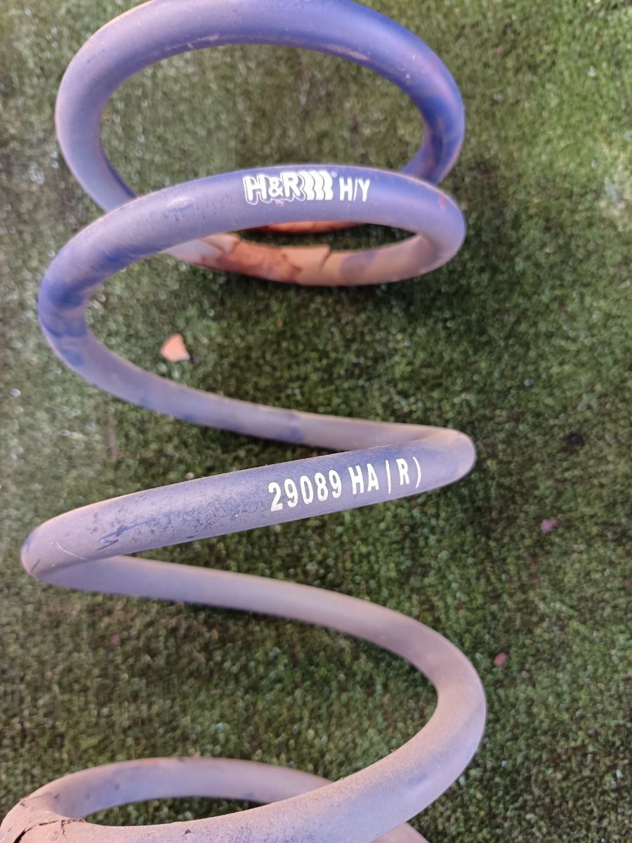 Пружина задня  H&R 29089-1 ліфт+45мм Kia Sorento JC (2002-2009) 551013E011