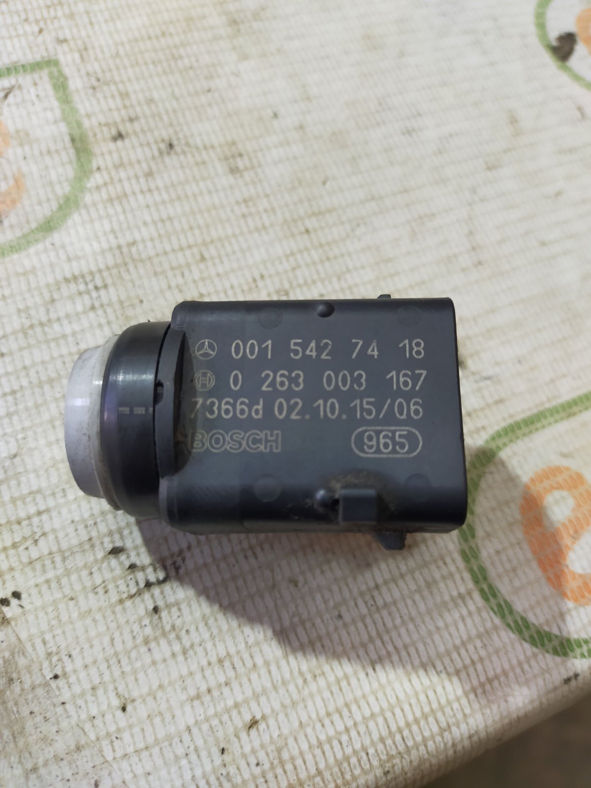 Датчик парктроніка перед/зад Mercedes-Benz C-Class W203 (2000-2007) A0015427418
