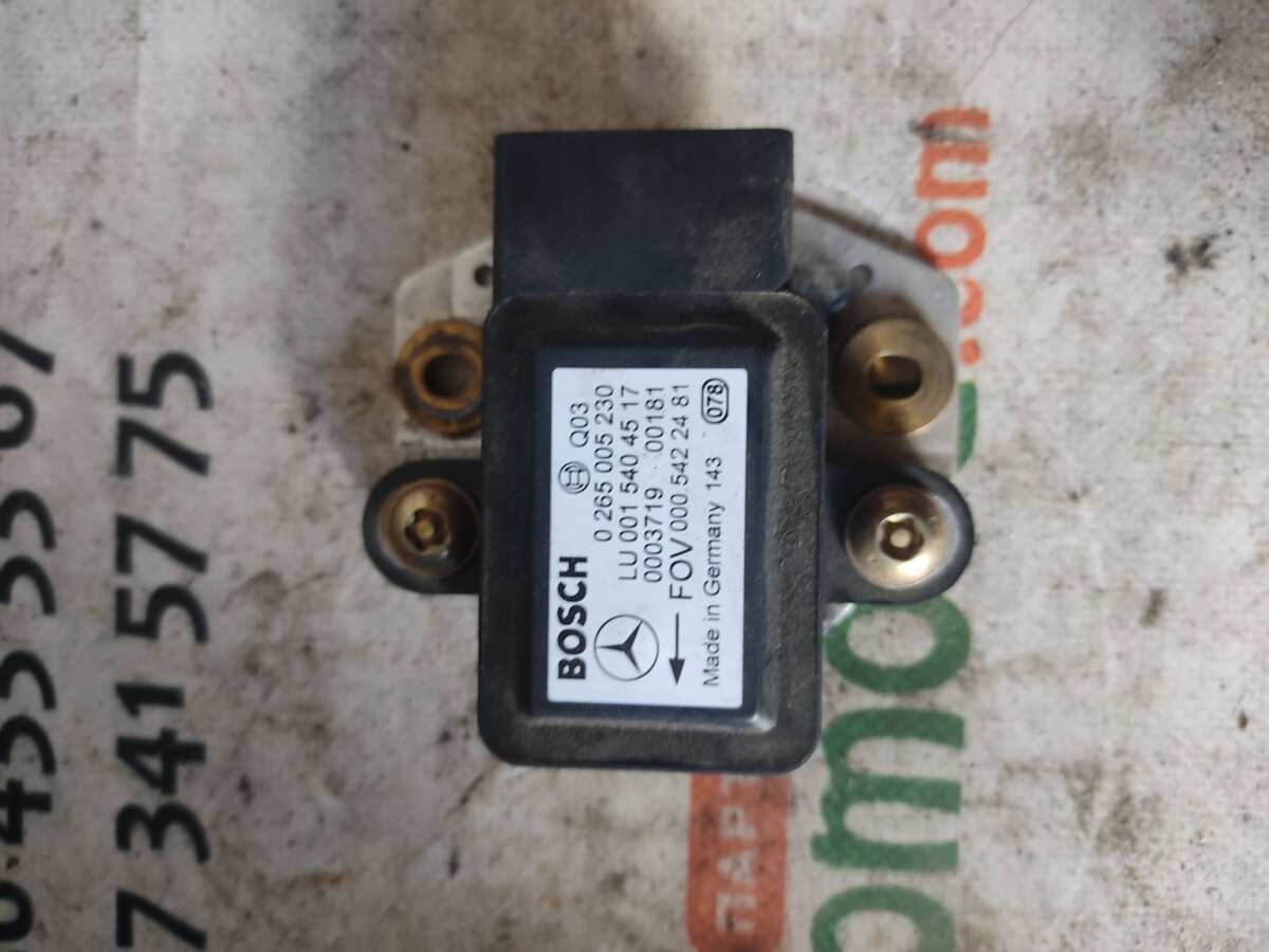 Датчик поперечного прискорення esp Mercedes-Benz S-Class W220 (1998-2005) 0265005230