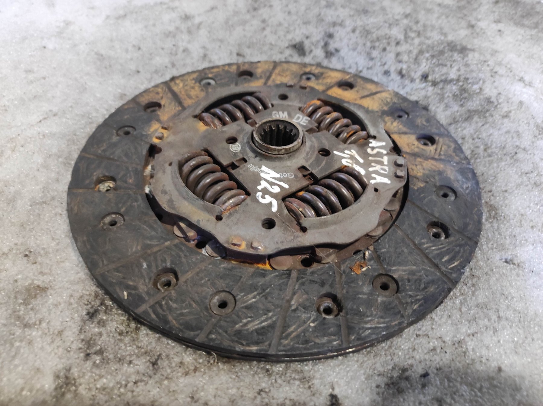 Диск зчеплення d240 під демпф маховик 1.7cdti op Opel Astra G (1998-2009) 9223223