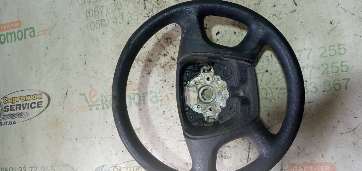 Руль підтертий на 200 тис км як на фото. Skoda Fabia I (1999-2007) 1Z0419091M