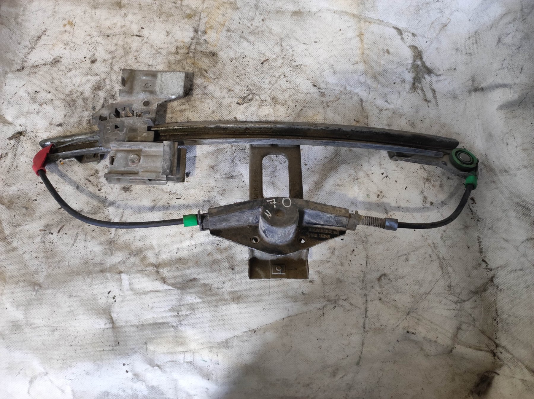 механізм склопідйомника двері задньої, правої; склопідйомник задніх правих дверей; механізм стеклопод'емника двері задньої, правої Volkswagen Golf III (1991-1999) 1H4839402