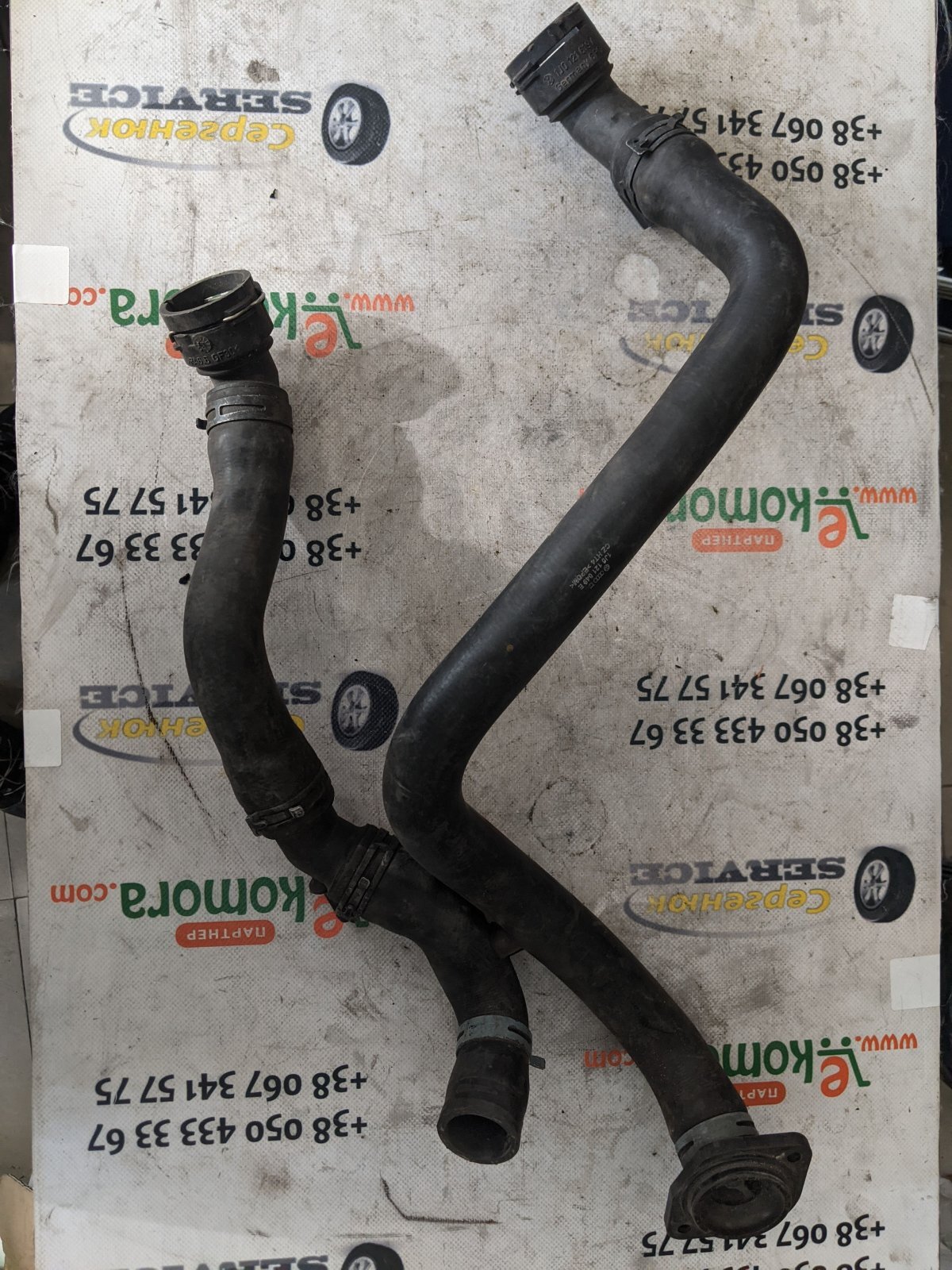 Шланг радіатора Volkswagen Golf IV (1997-2006) 1J0121049E